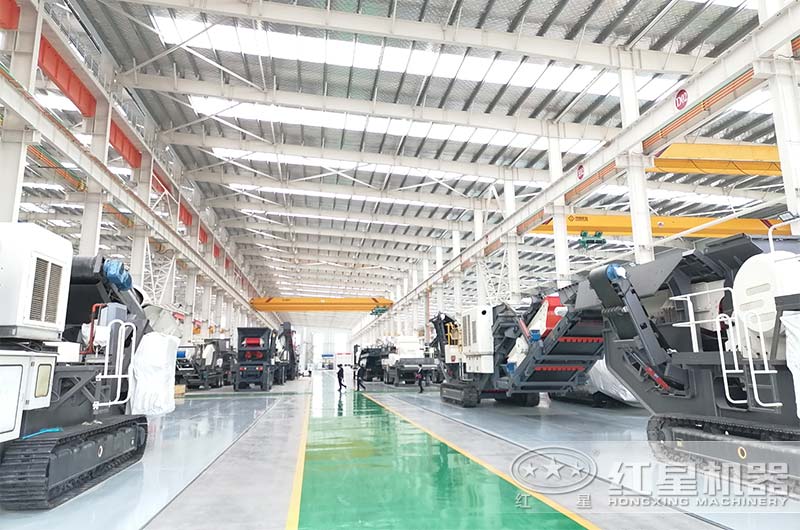 紅星機(jī)器履帶移動破碎機(jī)車間現(xiàn)貨 紅星機(jī)器履帶移動破碎機(jī)車間現(xiàn)貨