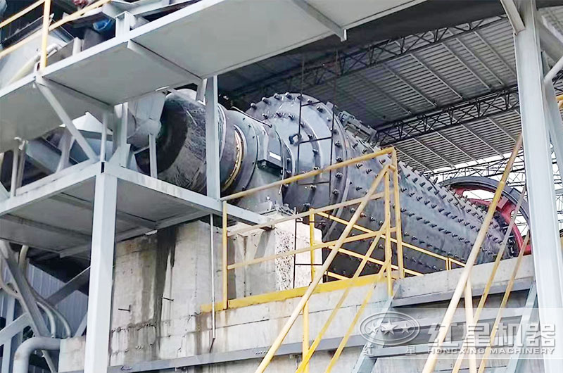 球磨機加工現場 球磨機加工現場