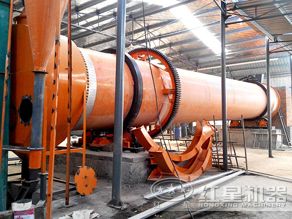 烘干機安裝、調試現場