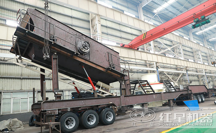 移動制砂、篩分機